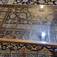 میز جلو مبلی. جنس. چوب صفحه شیشه ایی