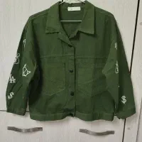 کراپ کت سبز نو