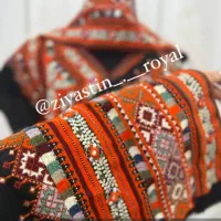 دوزنده چکن و کلا روی پارچه گاندی