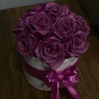 گل روبانی کد03|گل مصنوعی|شیراز, کوشک میدان|دیوار