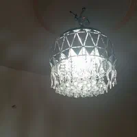 لوستر کریستالی کاملا سالم و نو