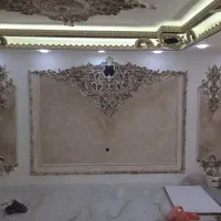 گچبری پیش ساخته قاب گچبری|خدمات پیشه و مهارت|ری, سرتخت|دیوار