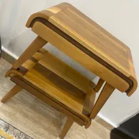 کنار مبلی چوبی ( راش)