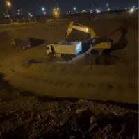 اجاره بیل گودبرداری خاک برداری تخریب کامیون