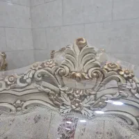 مبل امپراطوری ۷نفره با نهار خوری چهار نفره|مبلمان خانگی و میز عسلی|رشت, دباغیان|دیوار
