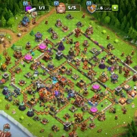 اکانت کلش اف کلنز تاون ۱۶ مکس