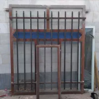 پنجره فلزی|مصالح و تجهیزات ساختمان|شازند, |دیوار