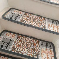 گلیم رو پله ای نو نو|گلیم، جاجیم، گبه|کرمانشاه, |دیوار