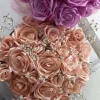 درست کردن گل روبانی|گل مصنوعی|شیراز, نصر|دیوار