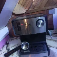 دو تادستگاه  قهوه  ساز اسپرسو معاوضه بانیمه صنعتی