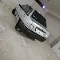 پراید نقره ای مدل ۱۳۸۶