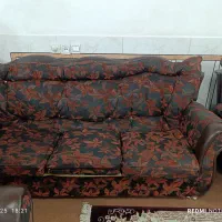 مبل 9 نفره تمیز|مبلمان خانگی و میز عسلی|خمینی‌شهر, |دیوار
