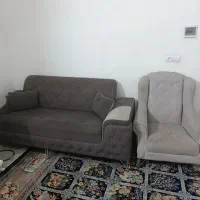 مبل 7 نفر راحتی فروش فوری|مبلمان خانگی و میز عسلی|طرقبه, |دیوار