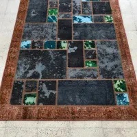 فرش چهل تکه کلاژ|فرش|کرج, برغان|دیوار