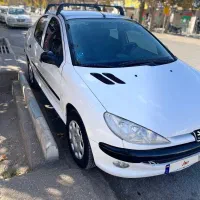 ۲۰۶ صندوق دار  سفید دوگانه. T5|خودرو سواری و وانت|نیشابور, شهید جعفری|دیوار