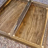 تخته نرد دست‌ساز تمام گردو