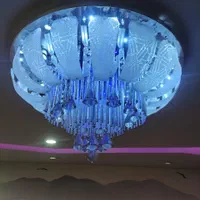 لوستر کریستالی|لوستر و چراغ آویز|کرج, باغستان|دیوار