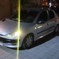 206 نقره ای مدل۸۳|خودرو سواری و وانت|آران و بیدگل, |دیوار