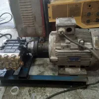 کارواش صنعتی ۲۰۰بار با متور ۷/۵اسب سه فاز