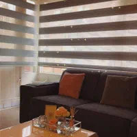 پرده های زبرا ساده وطرح دار(اداری و خانگی)|پرده، رانر، رومیزی|اصفهان, باغ دریاچه|دیوار