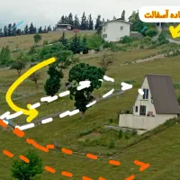 ۳۰۰ م کلاردشت سنار دریاچه ولشت فروش باغ ویلا