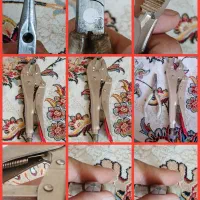 تعدادی اچاراستوک وپیچ ومهره فولادی ومعمولی