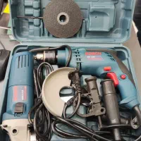 ست دریل و مینی فرز طرح بوش با ضمانت