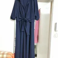 پیراهن یا مانتو بلند دوتکه سایز 42،44