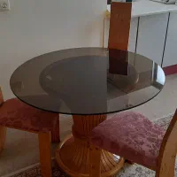 میز غذاخوری ۳ نفره گرد