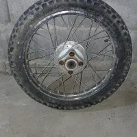 رینگ کامل عقب موتور 125 تمیز