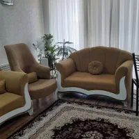 مبل هفت نفره سالم و تمیز بدون میز|مبلمان خانگی و میز عسلی|یزد, |دیوار