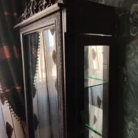 بوفه چوبی تاج دار|بوفه، ویترین، کنسول|زنجان, |دیوار