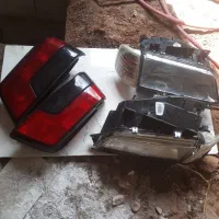 چراغ عقب وجلو پژو کامل با شبکه