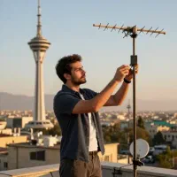 نصاب آنتن/نصب و فروش/سرویسکار/محدوده غرب