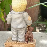 مجسمه تدی مارکدار انگلیسی کمیاب|مجسمه، تندیس، ماکت|تهران, نارمک|دیوار