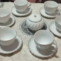 سرویس چای خوری و مرغ خوری لمونژ