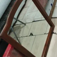 قاب آینه چوبی
