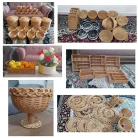 بافت سبد های حصیری با کیفیت