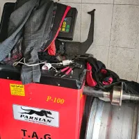 لاستیک درار. بالانس. بکس. جک|ماشینآلات صنعتی|خرم بید, |دیوار