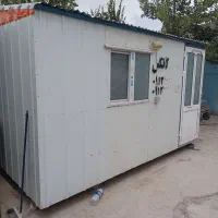 کانکس 10 متری ورق ضخیم تر تمیز نو با کولر گازی|مصالح و تجهیزات ساختمان|کرج, آق تپه|دیوار