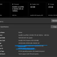 لپتاب hp probook 440 g5 core i5 نسل ۸|رایانه همراه|اردبیل, |دیوار