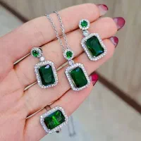باکس لاکچری زنانه سبز رنگ