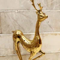 دوعدد مجسمه برنجی|مجسمه، تندیس، ماکت|سبزوار, توحیدشهر|دیوار