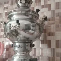 سماور برنجی پنجه شیری