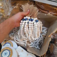 مهره های اویزی چوبی اک