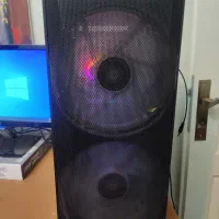 کیس رندرینگ و دو مانیتور 15 و 17 اینچ