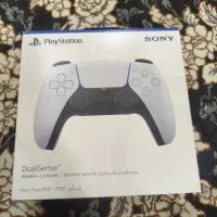 دسته ps5 اصلی و آکبند رنگ سفید