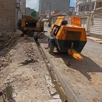 کمپرسور تخریب ساختمان و حفر چاه فاضلاب