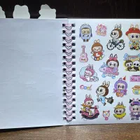 لوازم التحریر،دفترچه یادداشت استیکری لبوبو و ..|لوازم التحریر|شیراز, پودنک|دیوار