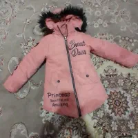 کاپشن دخترانه تمیز پارسال خریدم|کفش و لباس بچه|گلستان (تهران), |دیوار